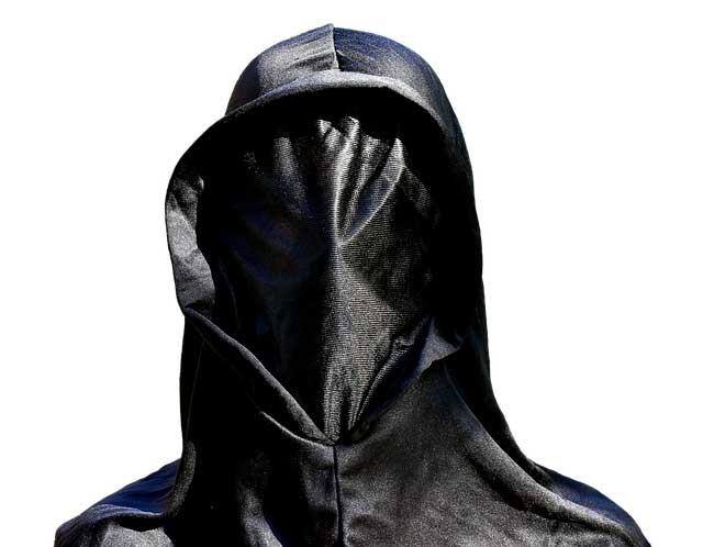 Maske ohne Öffnung
